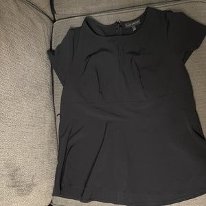 Black blouse fitted